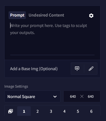 The AI will suggest tags that it knows!