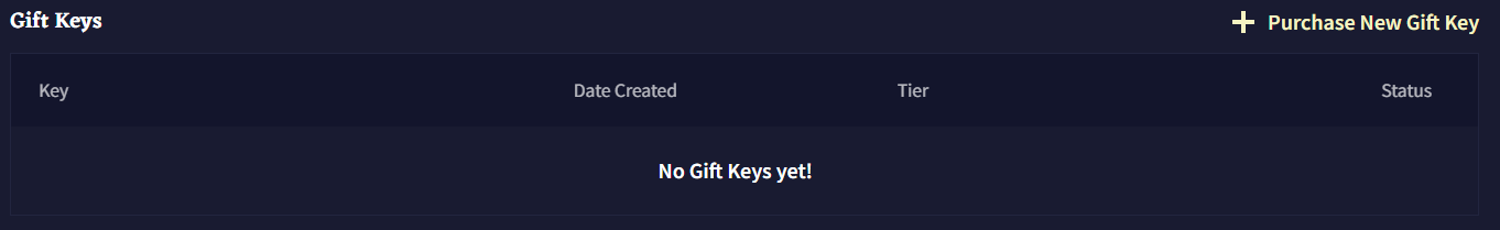 Gift Keys