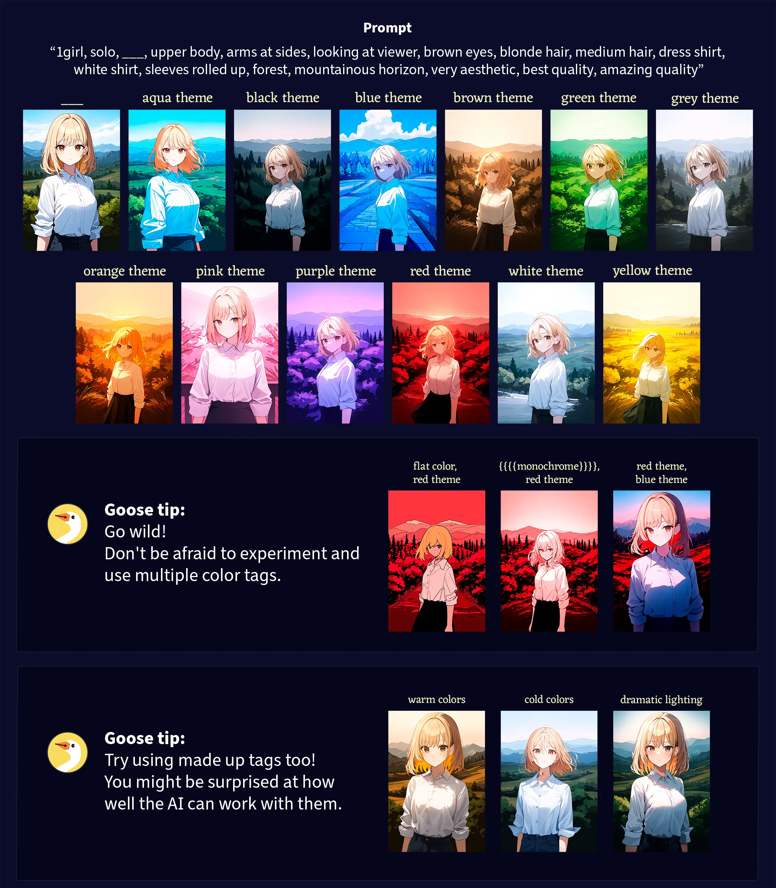 Color theme.