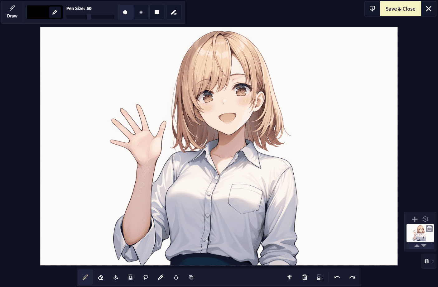 The Lasso Tool in action!