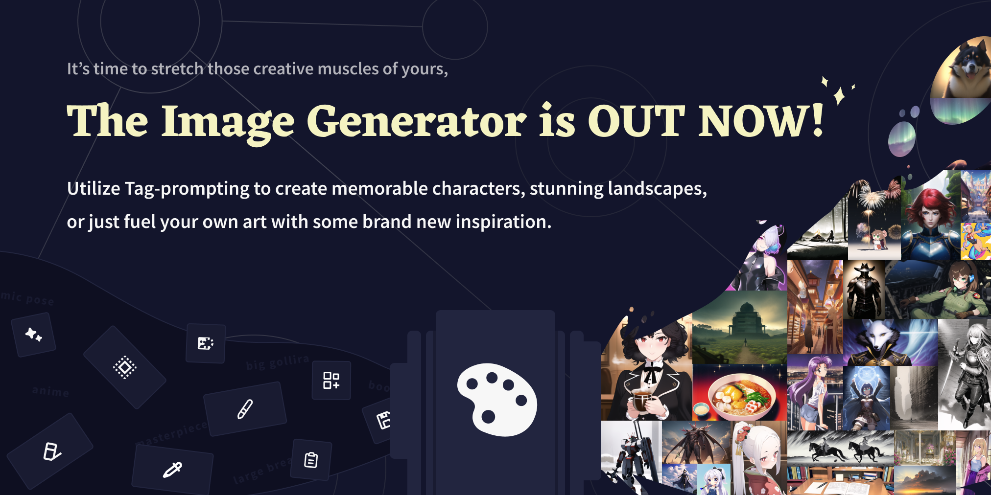 Image Generation has arrived at NovelAI!