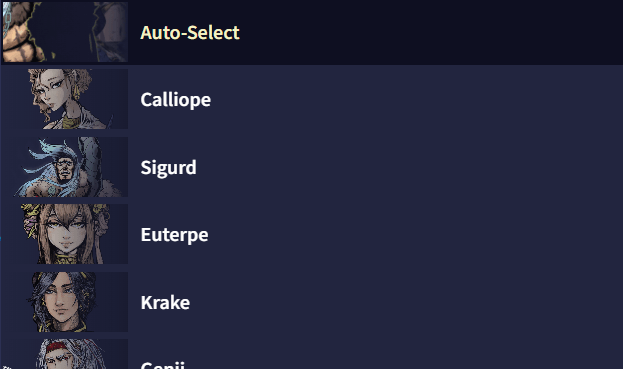 Avatars Screenshot
