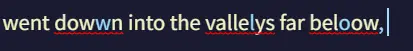 Spellcheck Screenshot