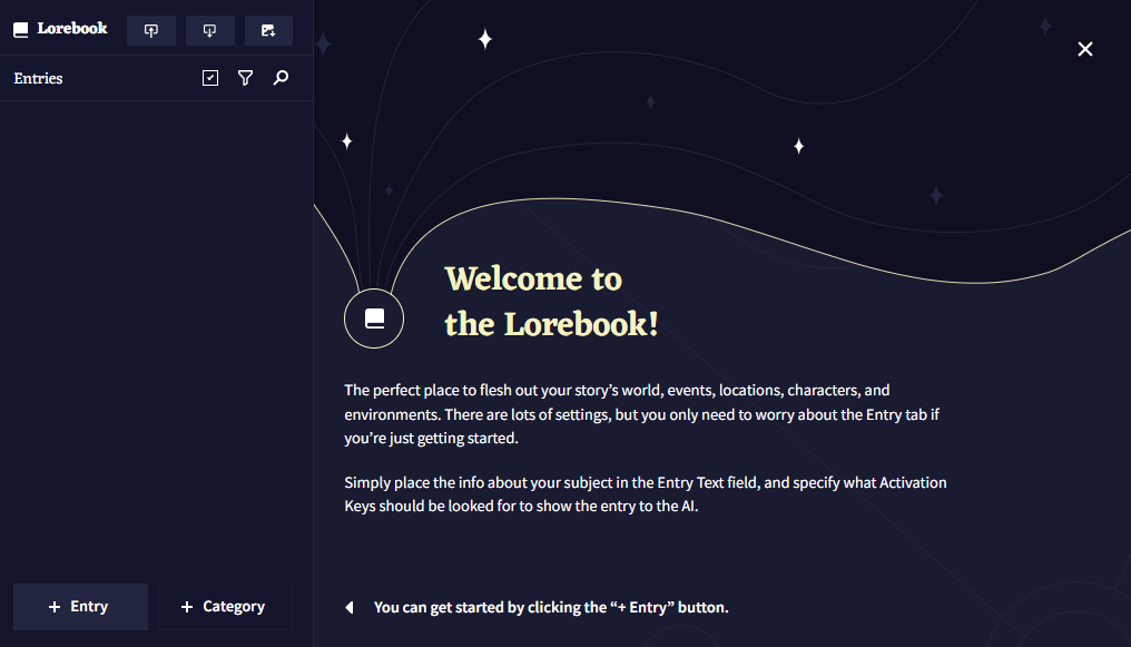 Lorebook Novelai Documentation